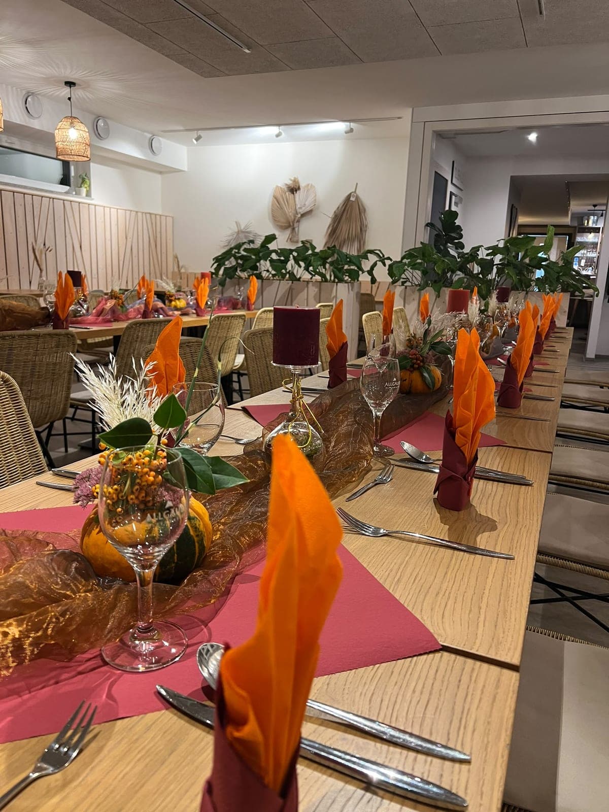 Herbstliche Tafel